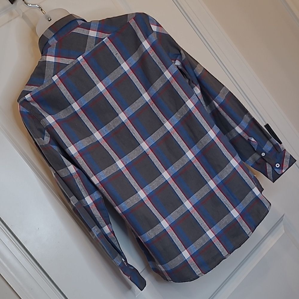 Burnside Plaid Button Down Shirt - Picture 3 of 11